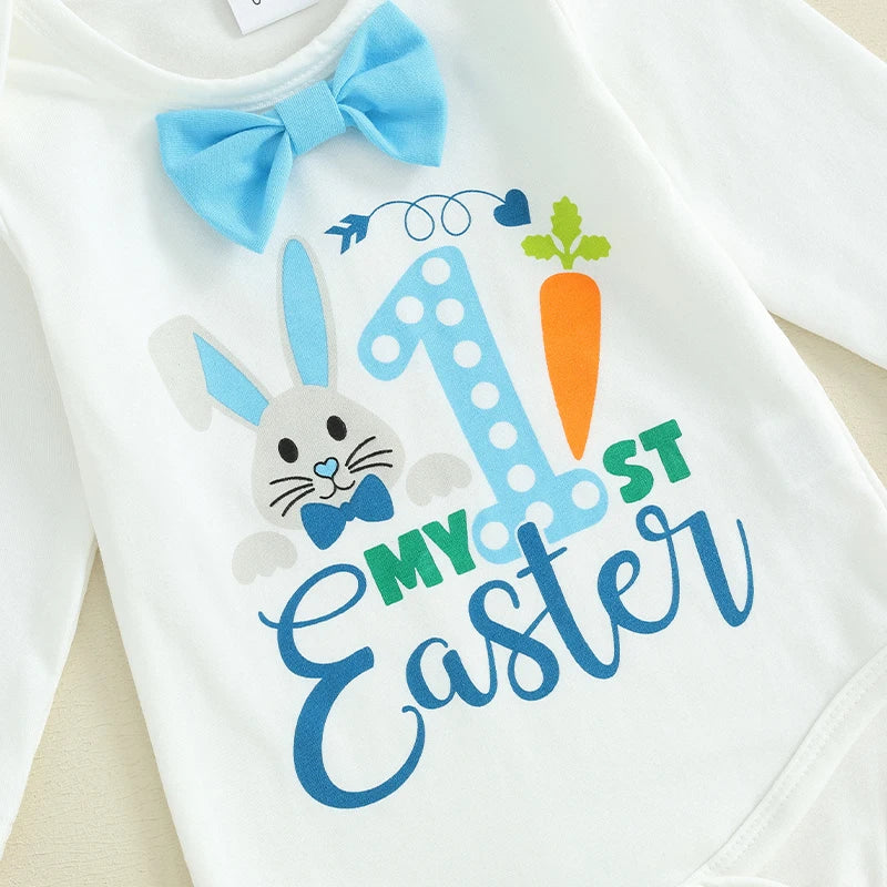 Baby Boy Dinosaur Romper Summer Set With Hat And Shorts