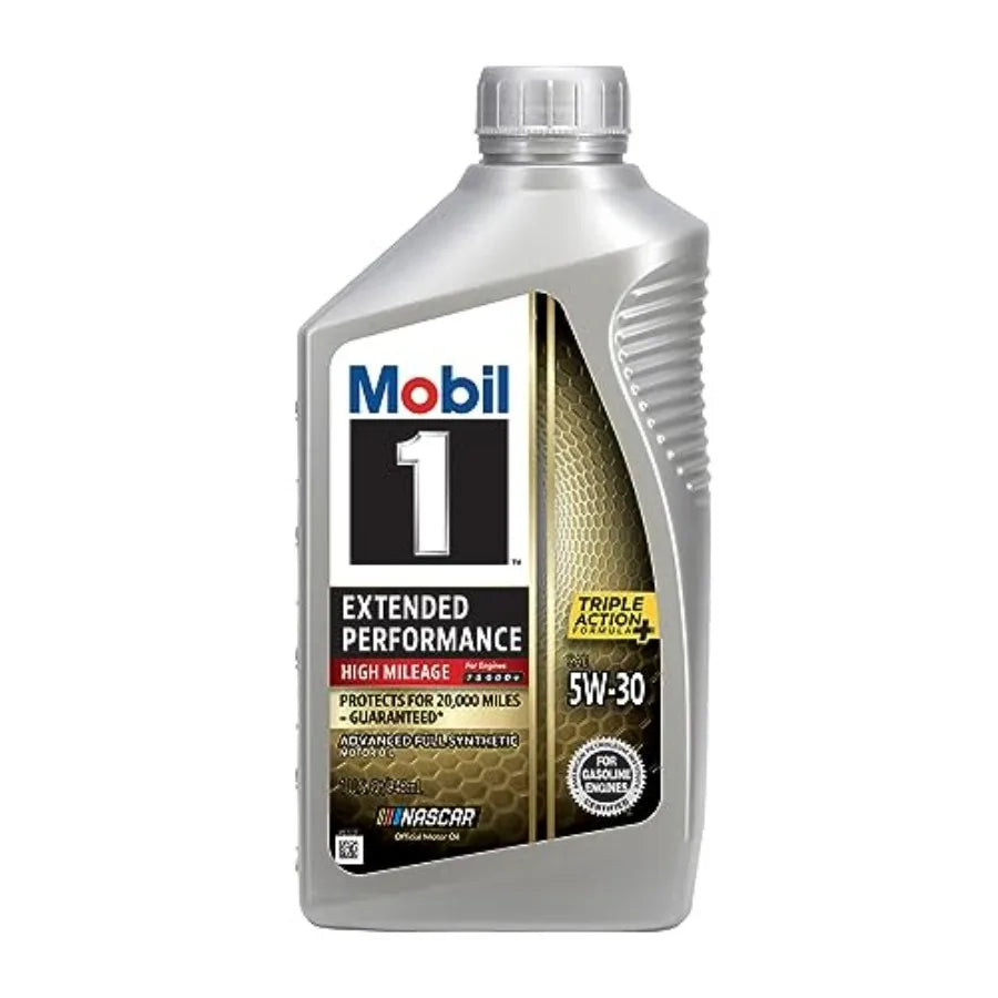 Extended Performance High Mileage Full Synthetic 0W20 Motor Oil 1 Quart 6 Pack