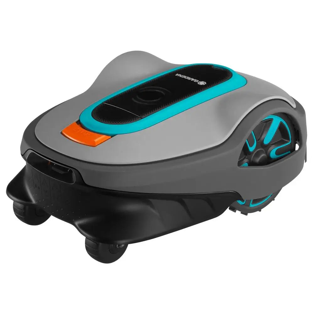 Smart Robotic Lawn Mower Bluetooth Control Silent Operation Boundary Wire DIY Installation Energy Efficient Safety