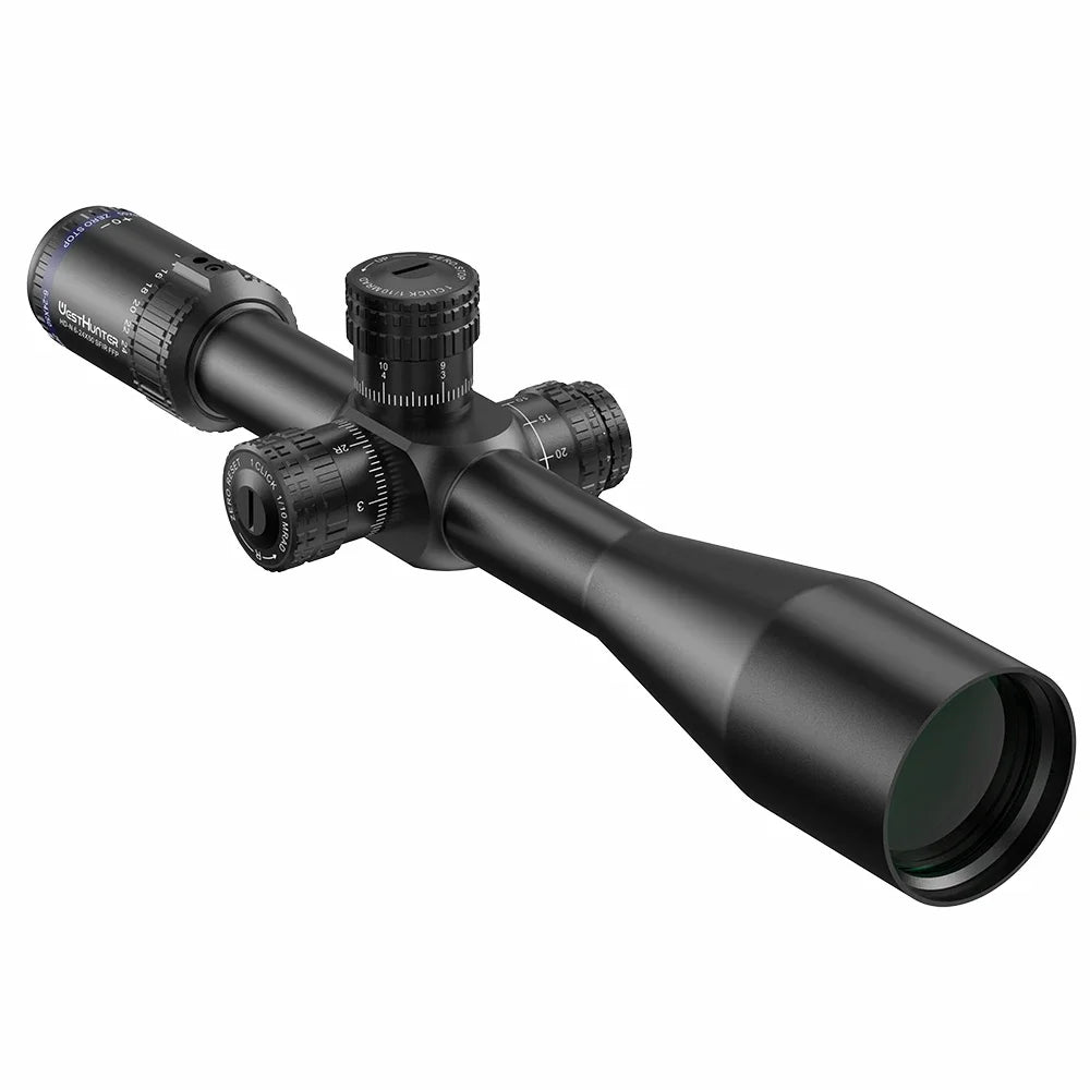 WestHunter HD-N 6-24X50 SFIR FFP Zero Stop Scope First Focal Plane Riflescope 1/10MIL Red Illumination Hunting Optical Sights
