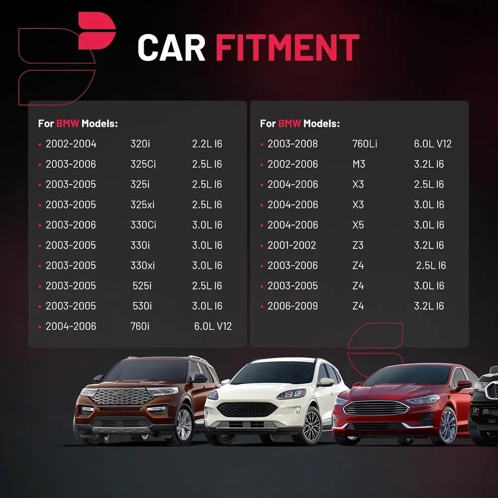 6 Ignition Coils And 6 Spark Plugs For BMW 325i 328i 330i