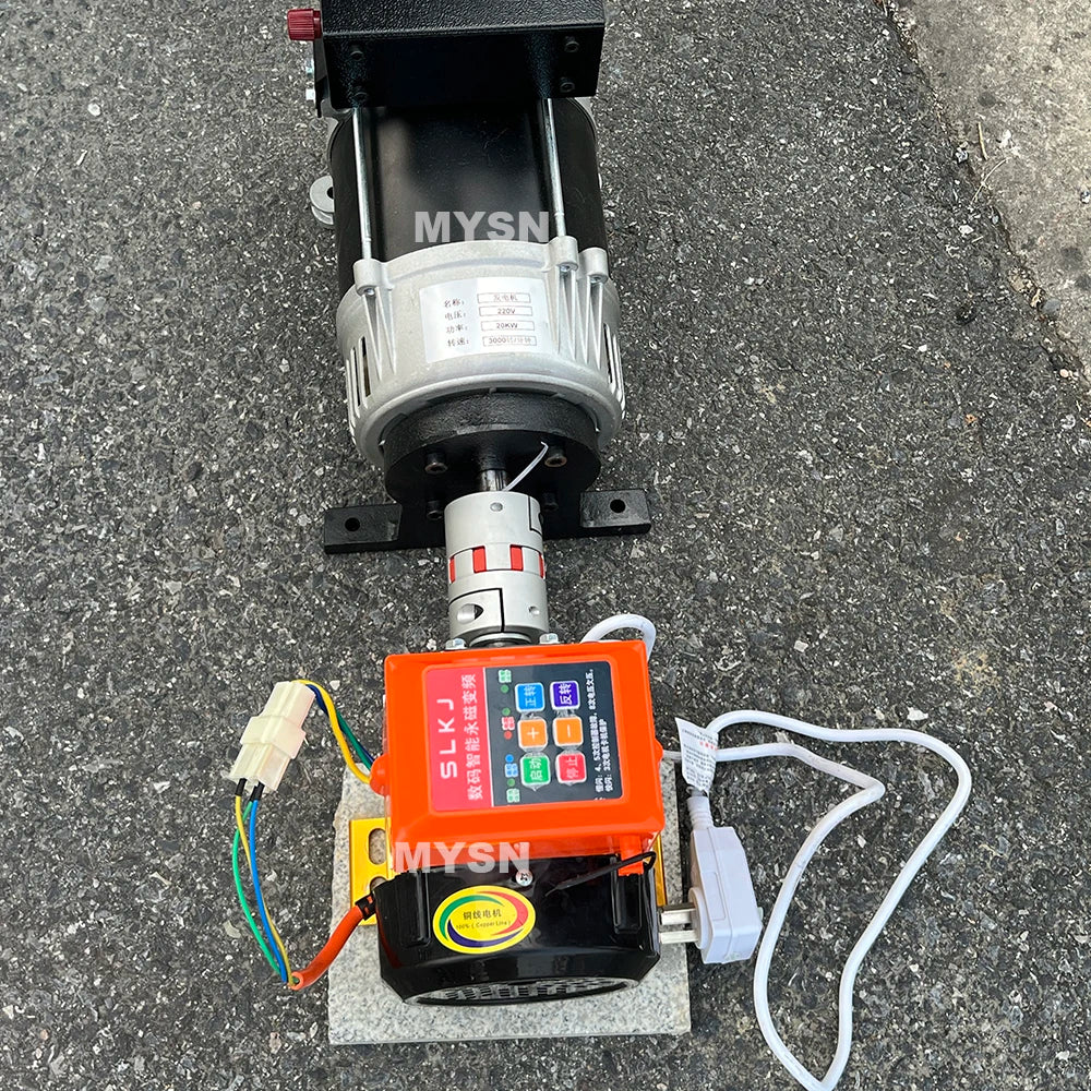 50KW To 100KW Permanent Magnet Generator 220V 380V Brushless Adjustable Motor