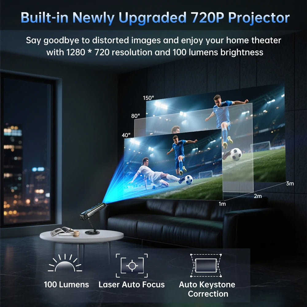 Unihertz Tank 4 5G Rugged Phone With Built In 720P Projector 24GB RAM 512GB ROM