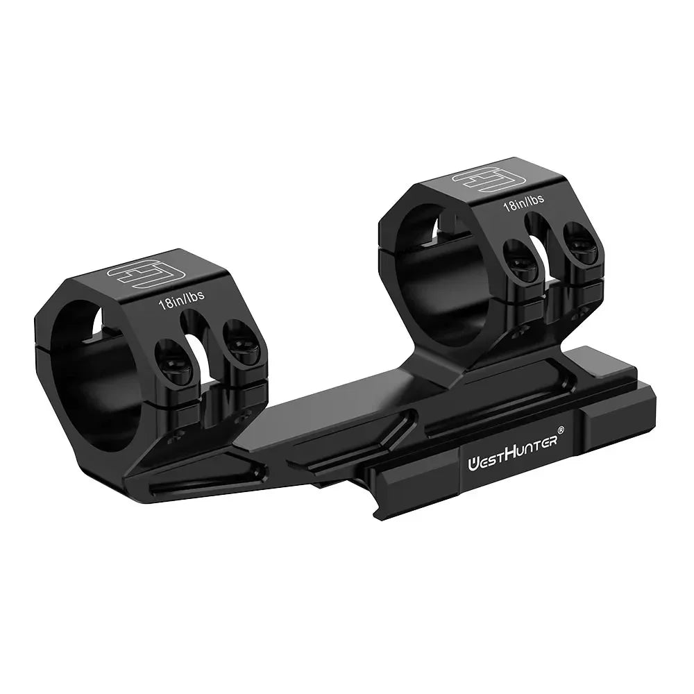 WestHunter One Piece Scope Mount Picatinny 30mm 34mm Tube