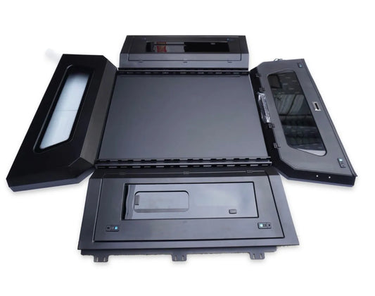 Aluminum Hard Retractable Pickup Topper Bed Cover For Amarok Electric Tonneau