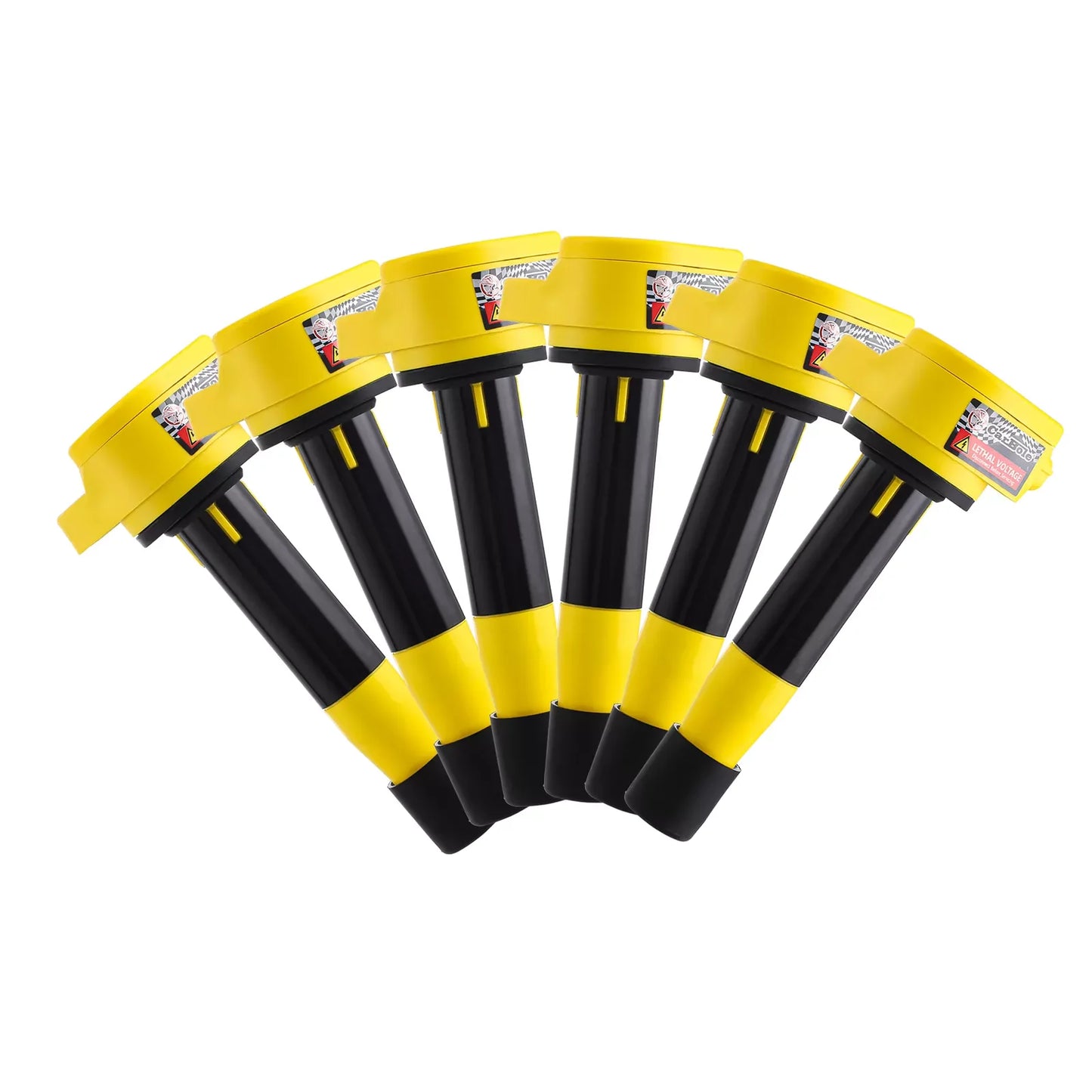 Carbole 6 Ignition Coils And Spark Plugs For Honda Accord TL TSX V6 3.5L 3.7L