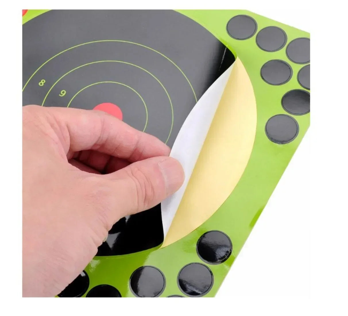Splatter Reactive Shooting Target Paper Sticker Training
