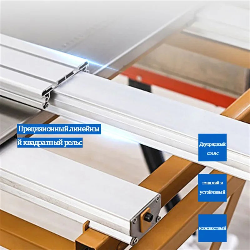 Manufacturer Direct Sales Multifunctional Woodworking Saw Table Dust-free Saw Precision Guide Folding Electric Panel Saw