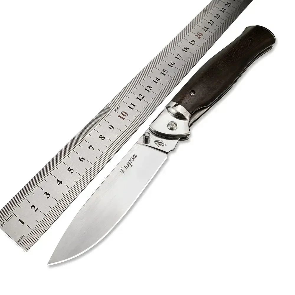 Russia Pocket Knife Sharp Fruit Self Defense Large Folding Wild Life Saving Flipper Zero EDC Knives for Hunting and Fishing Men