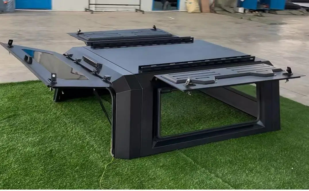 Waterproof Aluminum Tonneau Cover for Hilux SR5 Truck Bed Hardtop Topper Locking