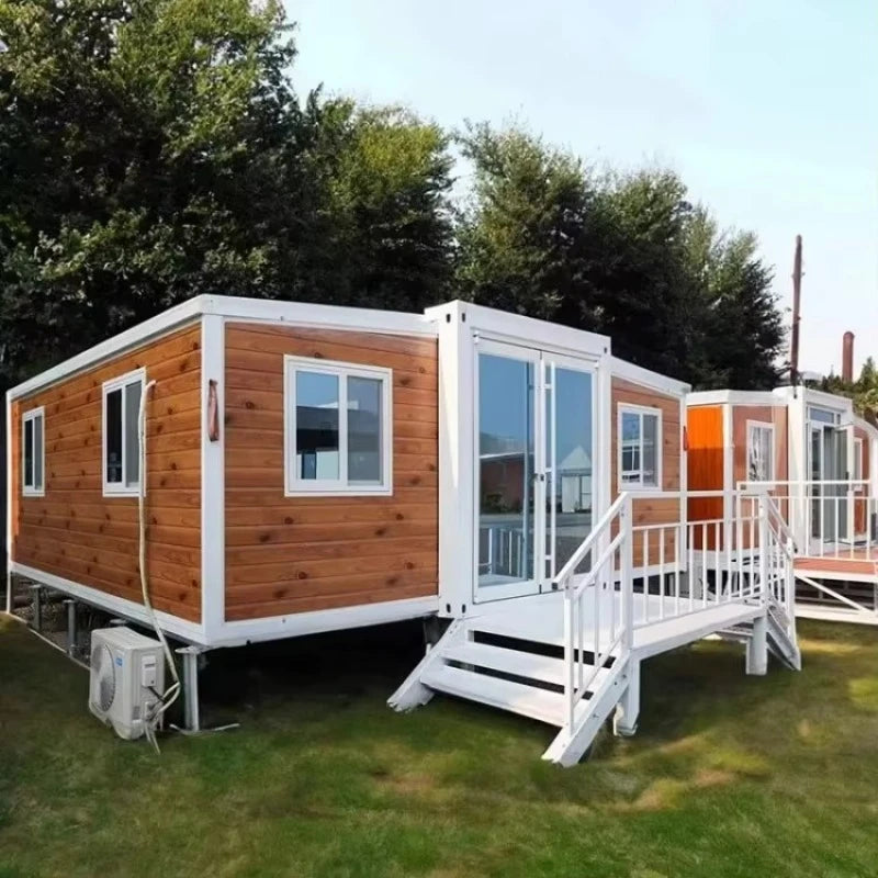 40ft Container House Portable Modular Tiny Home 3 Bedrooms Kitchen Bathroom