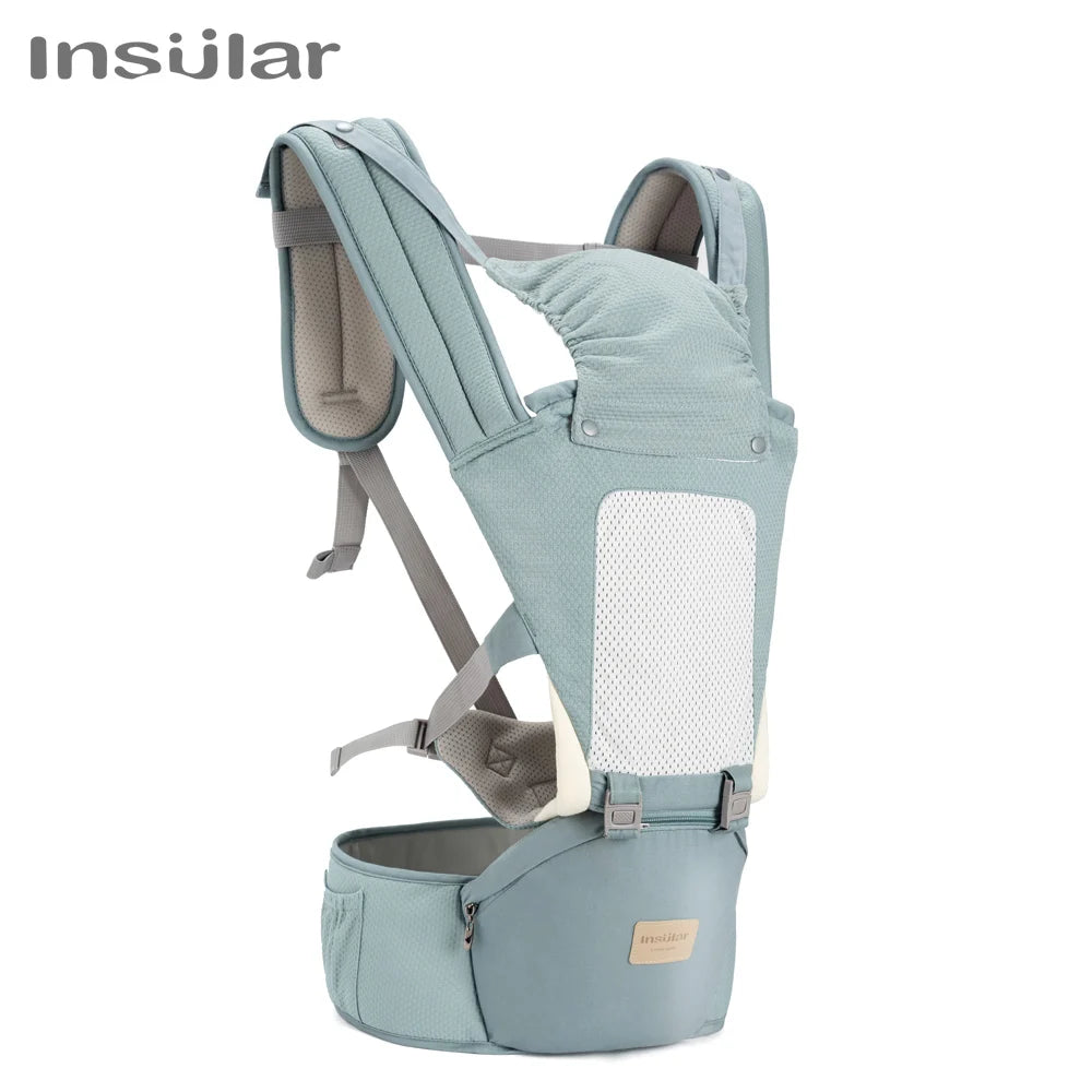 Insular Ergonomic Baby Carrier Front Facing Hipseat