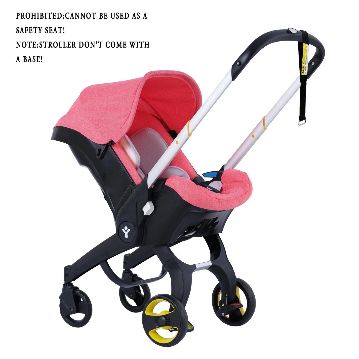 Portable Foldable Baby Stroller Metal Frame Sunshade