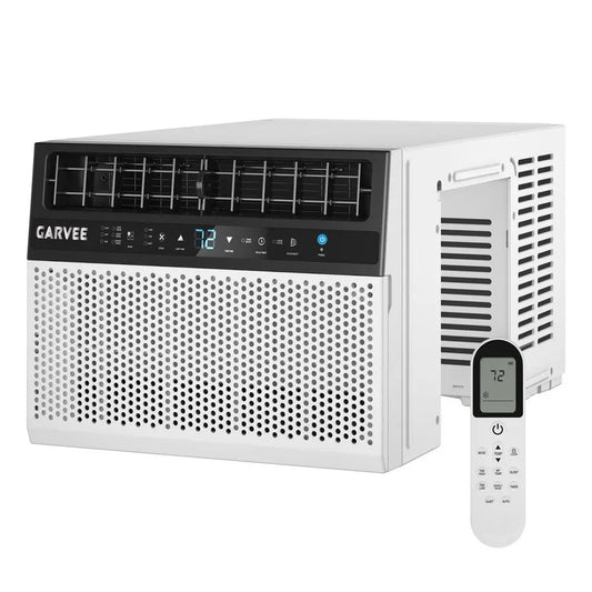 6000 BTU UShaped Window Air Conditioner, Cools Up to 269 Sq.Ft., Ultra Quiet Operation, Energy Efficient, Includes Remote Contr