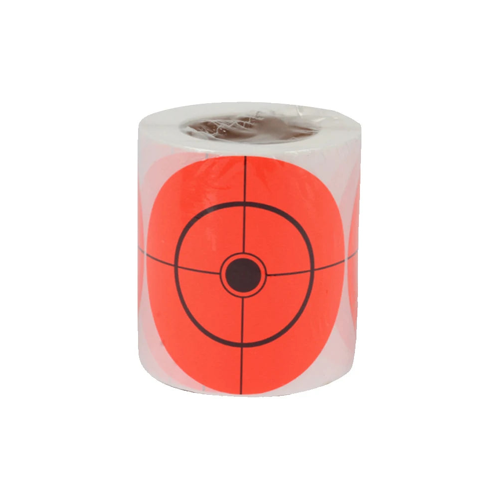 200 Pcs/Roll Shooting Target Stickers Multifunction Reactive Target Shooting Splatter Stickers for Shooting Range Archery Bow