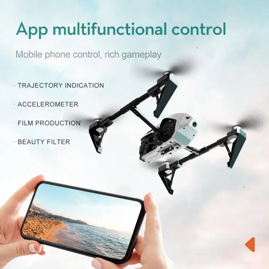 Stable Flight Brushless Motor Foldable RC Drone For Beginners And Adults