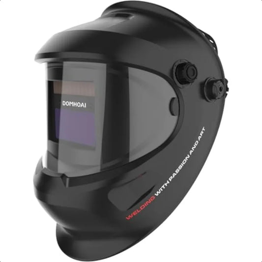 Welding Helmet Auto Darkening True Color 1 1 1 2 Optical Clarity Solar Powered Welding Hood Wide Shade 4 913 for TIG MMA MIG AR