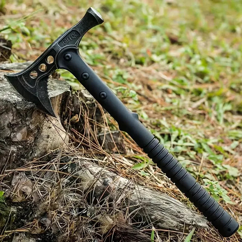 Portable Survival Axe With Hammerhead And Tough Handle