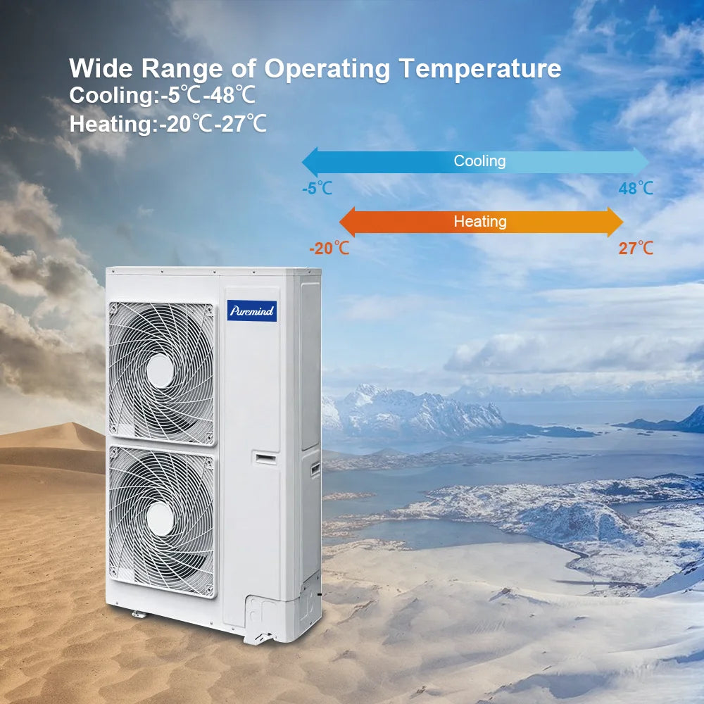 Gree Wholesales VRF VRV Industrial Multi Zone Split Inverter Air Conditioner 24000Btu 36000Btu Cassette Duct Air Conditioning