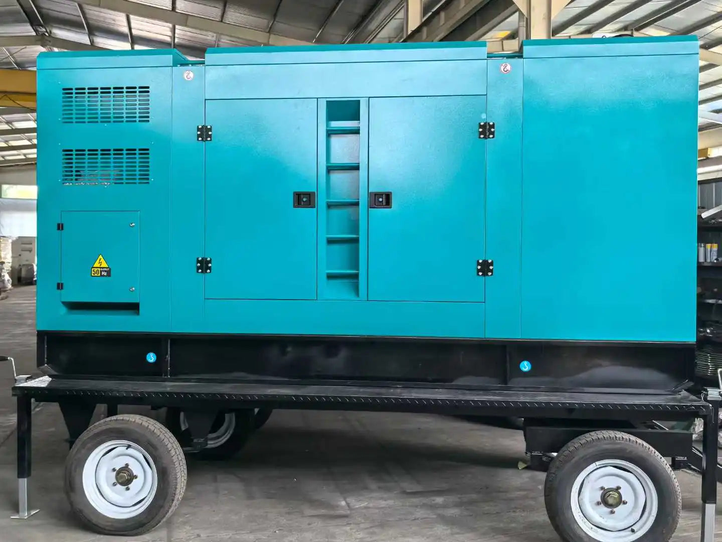 Ricardo 100kVA Silent Diesel Generator 80kW Trailer With R6105AZD Engine