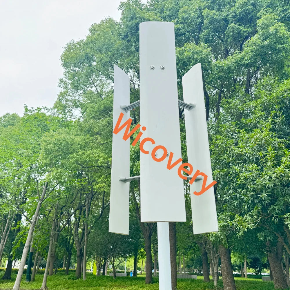 10 Kilowatt Vertical Axis Wind Turbine 48V Kit 220V Output
