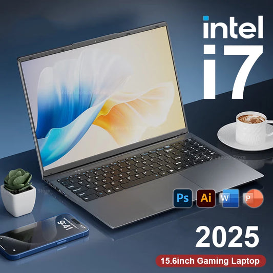 15.6 Inch Windows 11 Pro Laptop I7 6500U 16GB RAM 1TB SSD