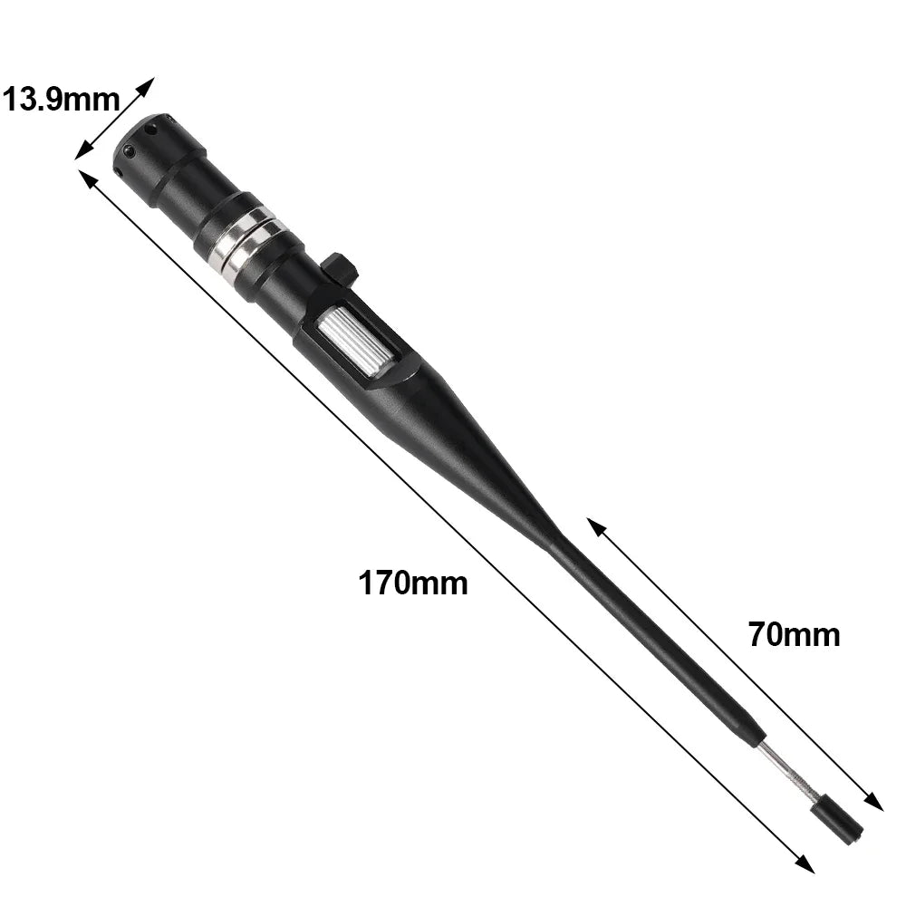 Tactical Laser Collimator Sight Kit for Rifle and Pistol Parallel Calibration Hunting Point Sight Suitable for Full Caliber