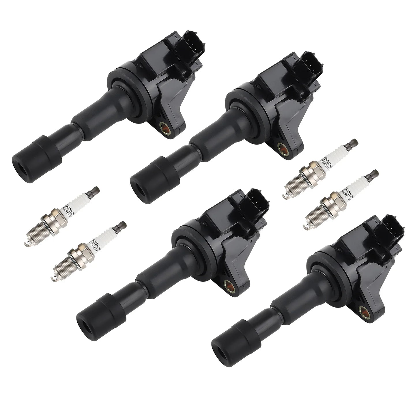 4X Ignition Coil And 4X Spark Plugs For Honda CRZ 1.5L Hybrid November 2016