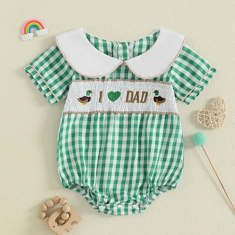 Infant Boys Sleeveless Romper Bear Applique Striped Cute