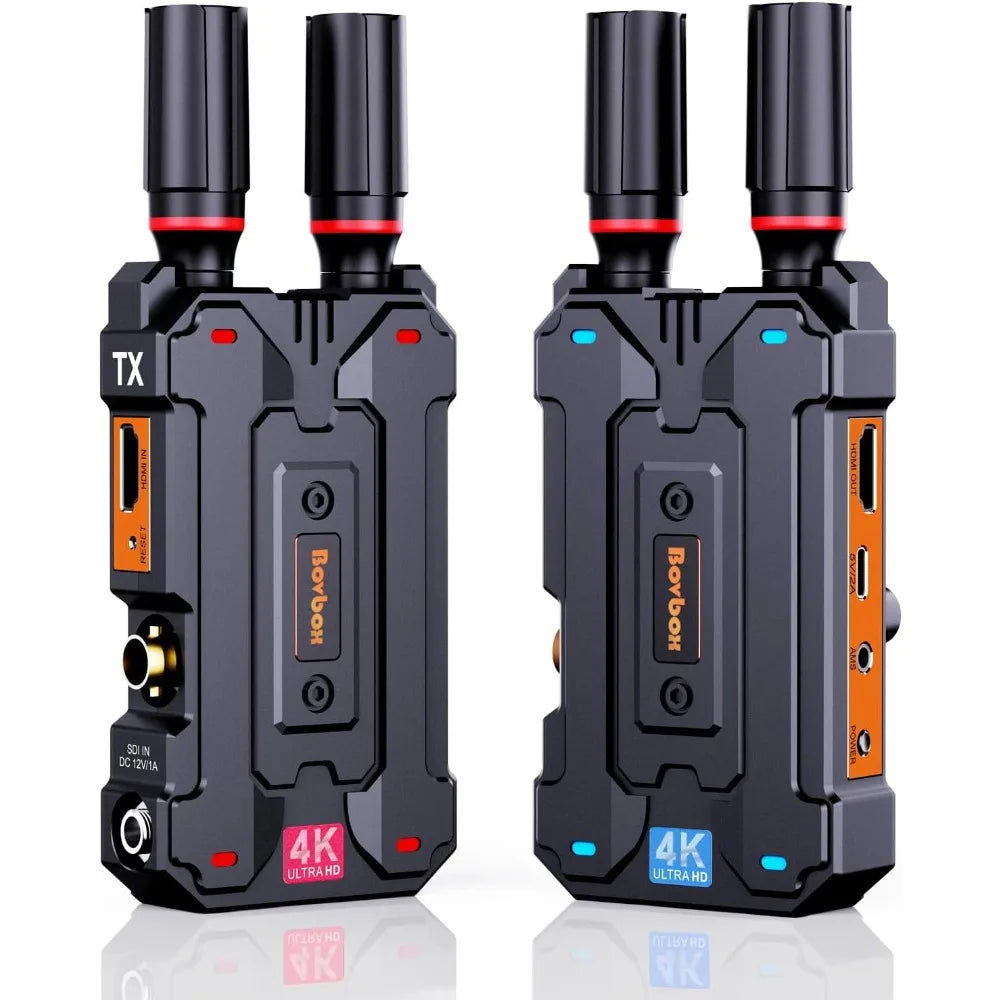 Wireless HDMI Transmitter and Receiver 4K: Plug & Play SDI/HDMI Wireless Video Transmission System