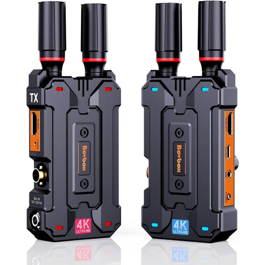 Wireless HDMI Transmitter and Receiver 4K: Plug & Play SDI/HDMI Wireless Video Transmission System