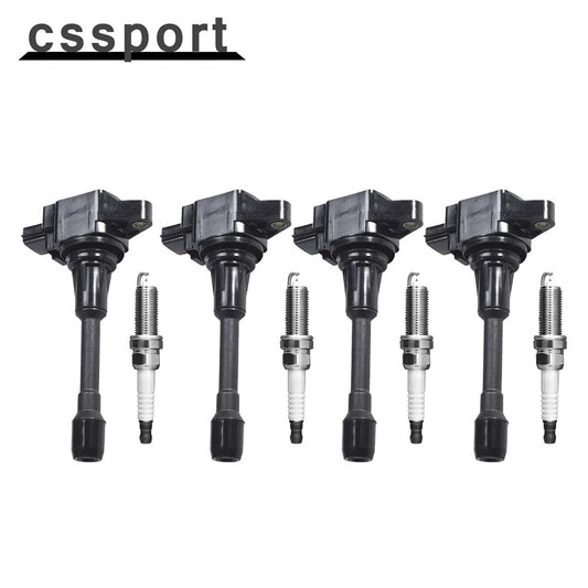 Ignition Coil Iridium Spark Plug Kit Nissan Cube 2009 2014