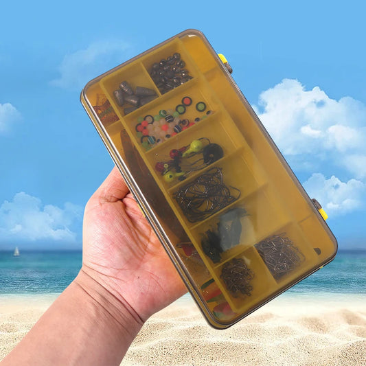 Fishing Lures Kit With Soft And Hard Baits Hooks Swivels Weights Gifts For Men