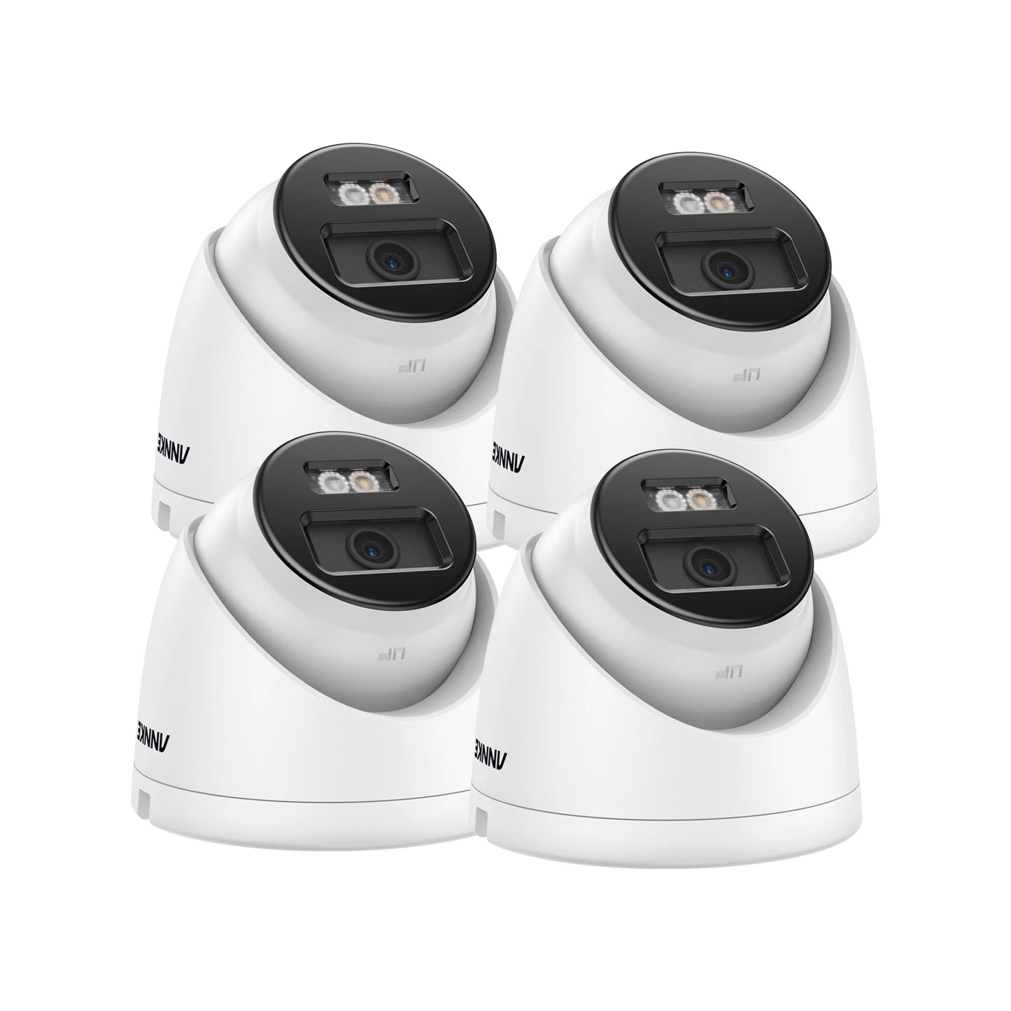 Annke 4K Ultra HD 8MP POE Outdoor Indoor Weatherproof Security Camera Kit with EXIR Night Vision and Email Alerts