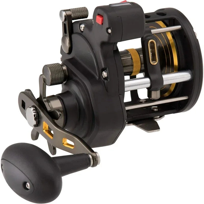 Fully upgraded Spinning Rod & Reel Combos, Black Gold