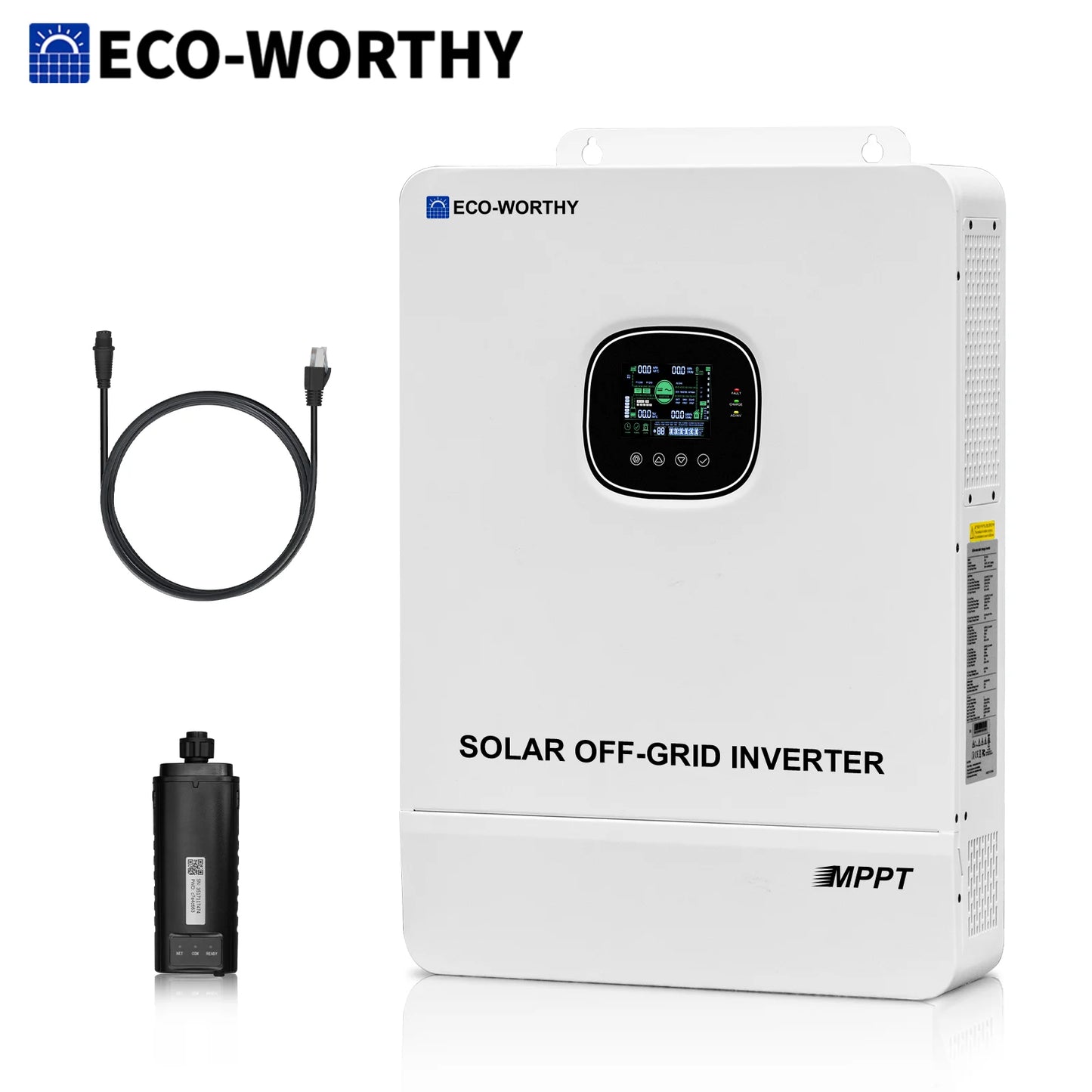 Eco-Worthy 10KW 48V Off-Grid Inverter Split Phase 120V/220V For Home Backup