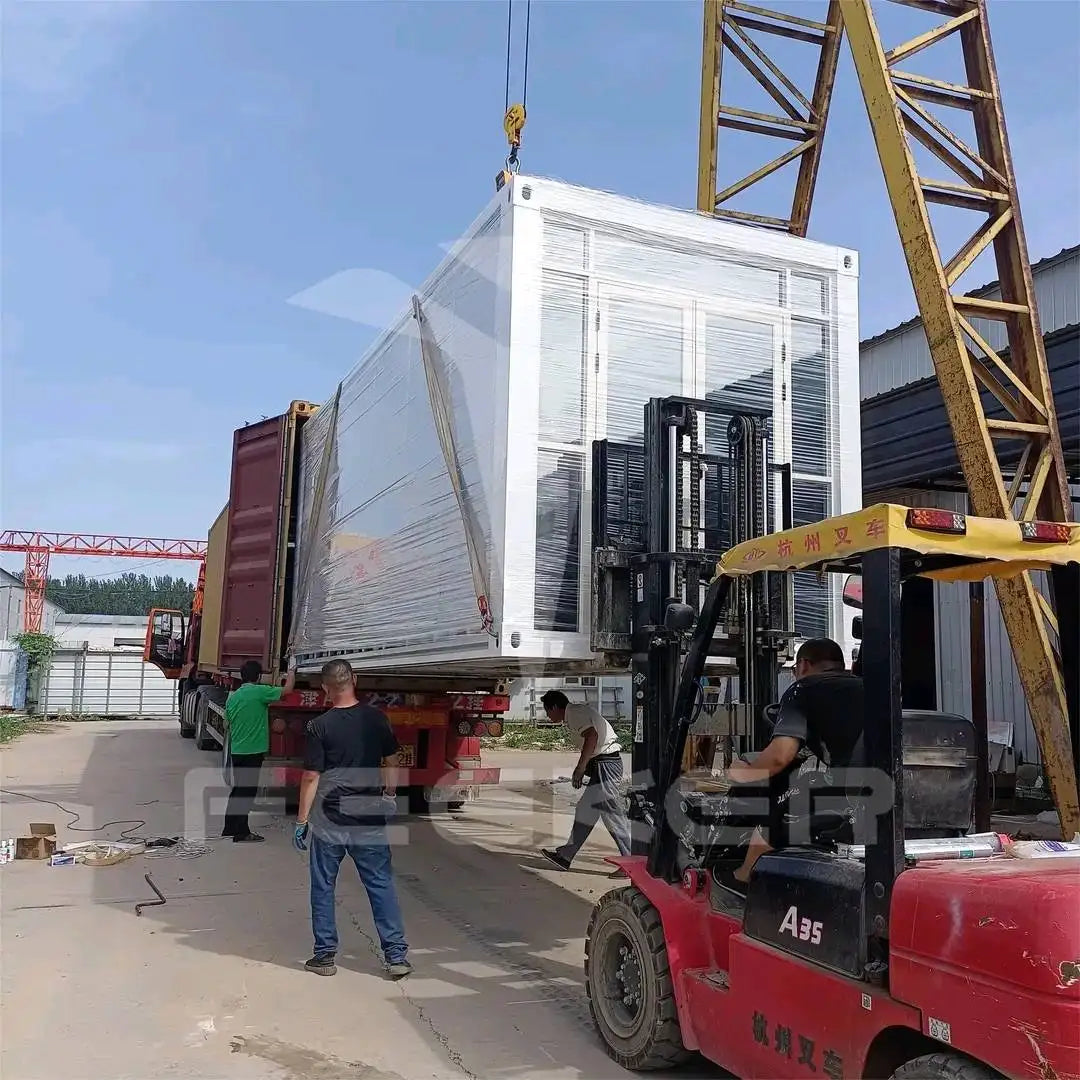 40Ft Prefabricated Container House 3 Bedroom Modular Tiny Home With Kitchen