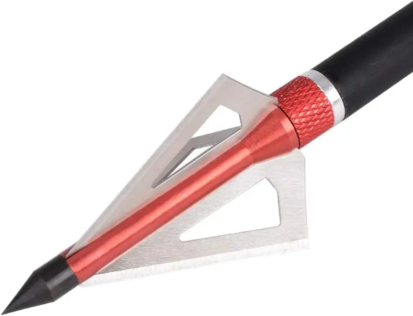 Hunting Broadheads 3 Blade 100 Grain 12 Pack For Crossbow