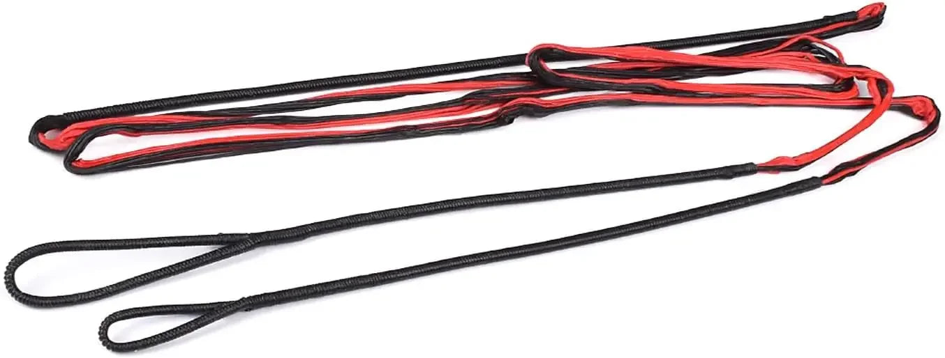 Bow String for Recurve Long Bows, Bowstring Traditional Bow Replacement, AMO 56 to 62 inch -12-14-16 Strands, W/2 Brass Nocks