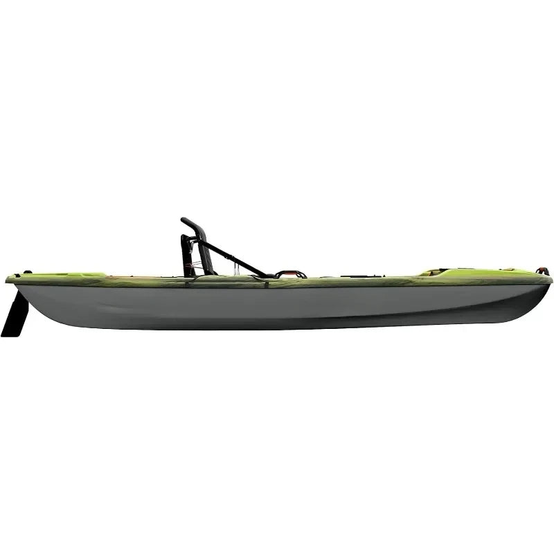 Premium Angler Kayak Fishing Kayak with Lawnchair Adjustable Seating System Durable Polyethylene Venom Color
