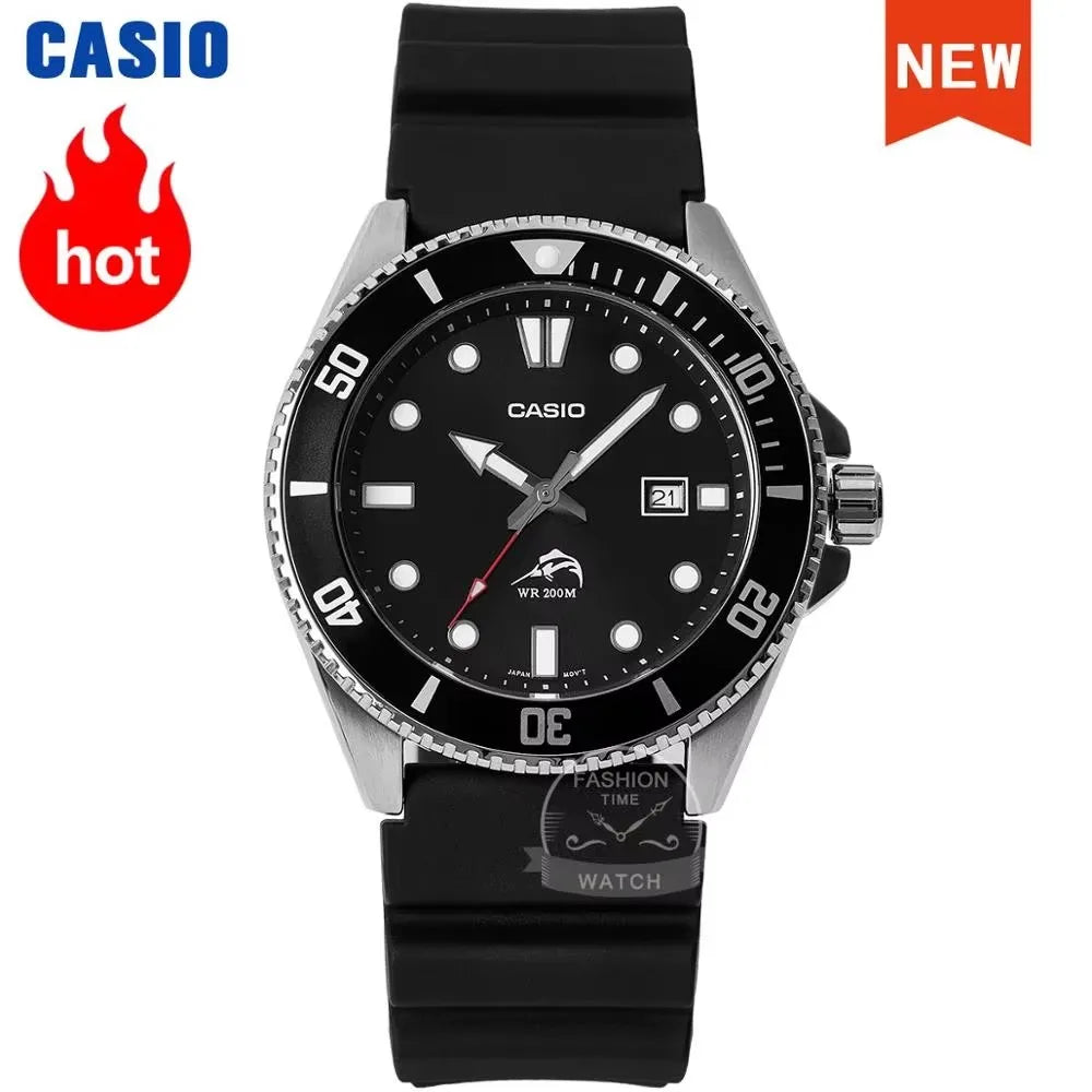 Casio men watch Diving watch top brand luxury set quartz 200m Waterproof watch men Sport military Watch Luminous clock relogio