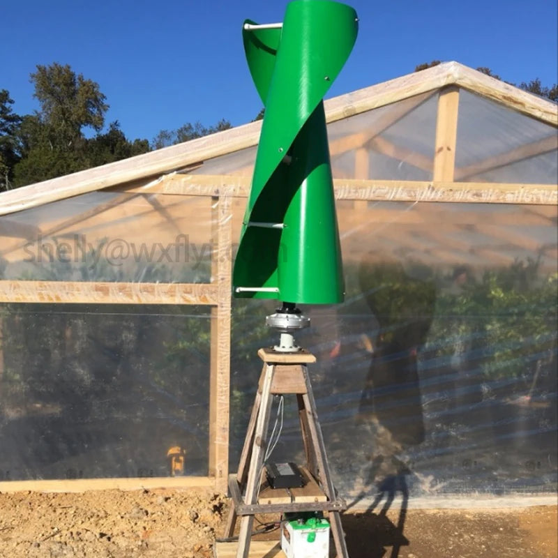 Uninterrupted Power Supply 20000W Wind Turbine For Roof