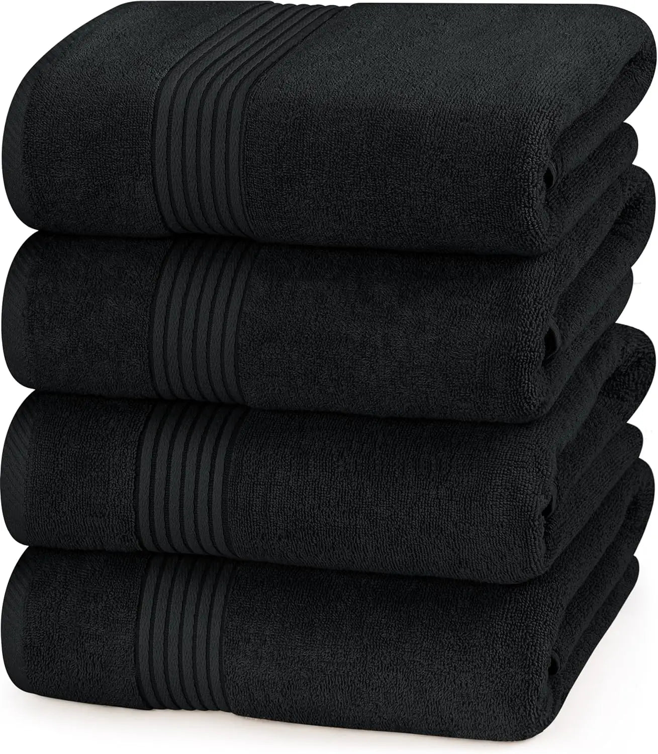 12 Piece Towel Set 27 x 54 Inches 100 Percent Ring Spun Cotton Fast Drying Highly Absorbent Soft Touch