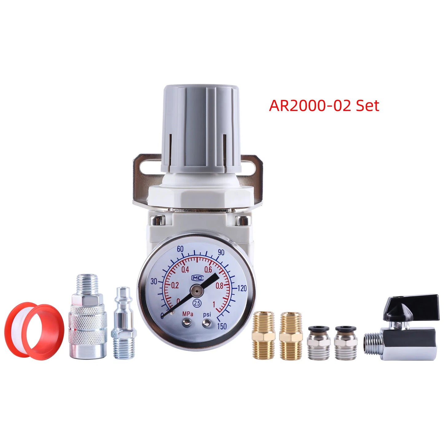 Pneumatic Filter Regulator Air Pressure Reducing Valve