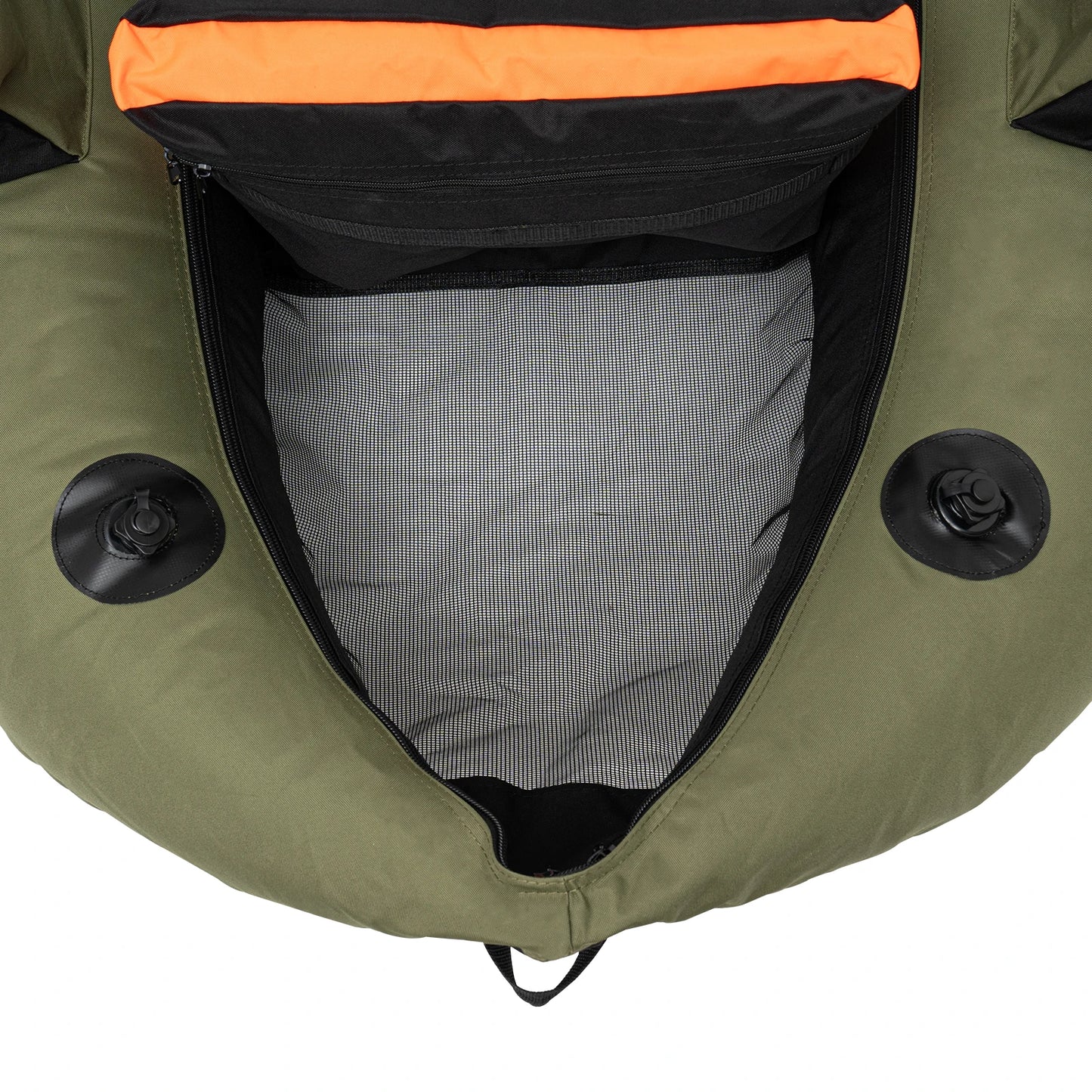 China Factory Inflatable Fishing Kayak Aluminum Belly Boat Inflatable Rowing Boats