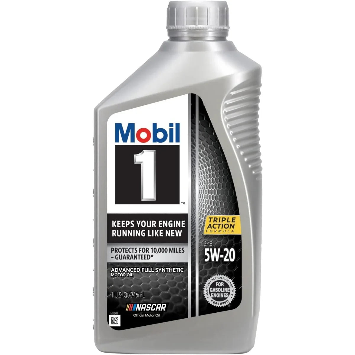 Mobil 1 Advanced Full Synthetic Motor Oil 5W-20 Six 1-Quart Bottles