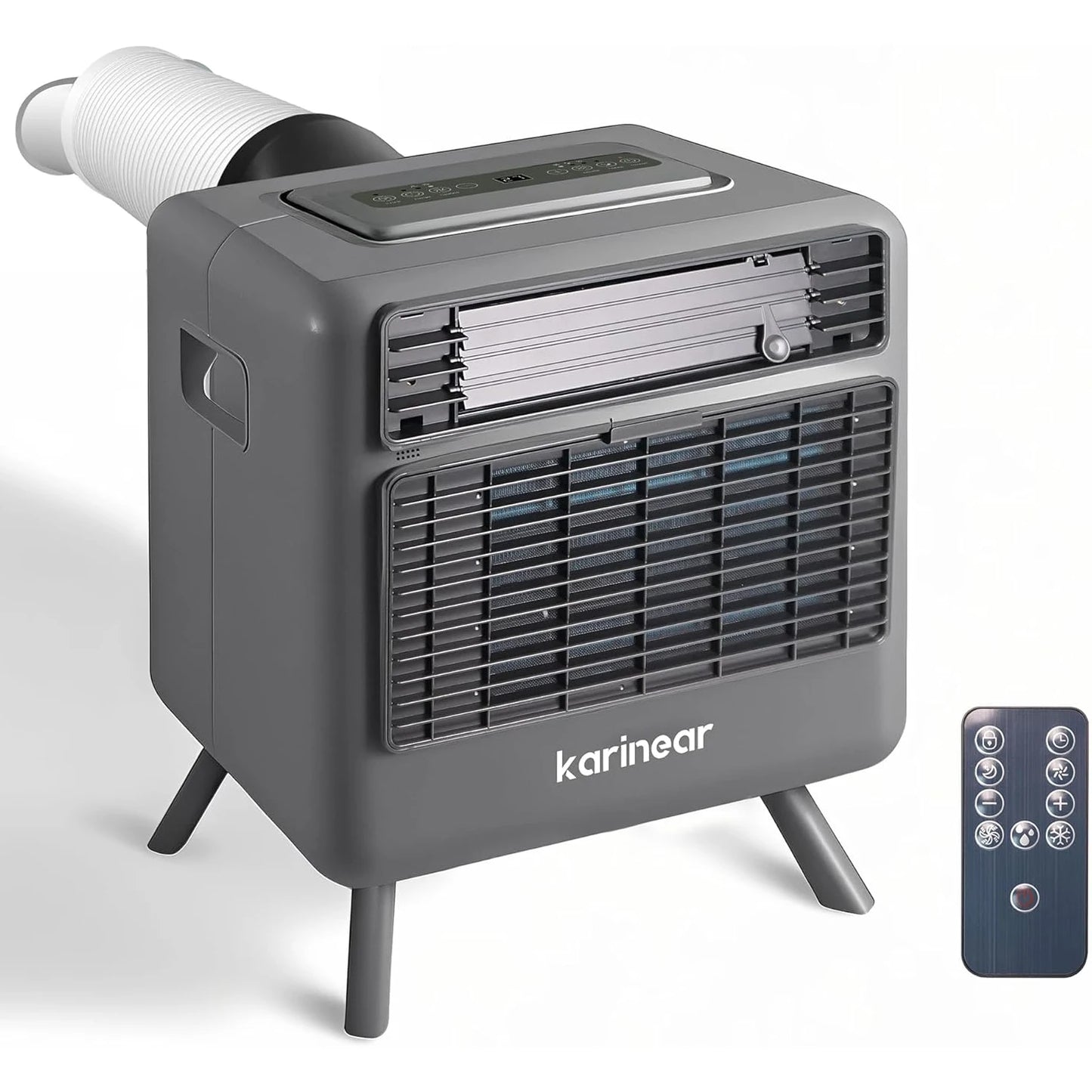 Portable Camping Tent Air Conditioner 3300BTU 436W 60F Grey