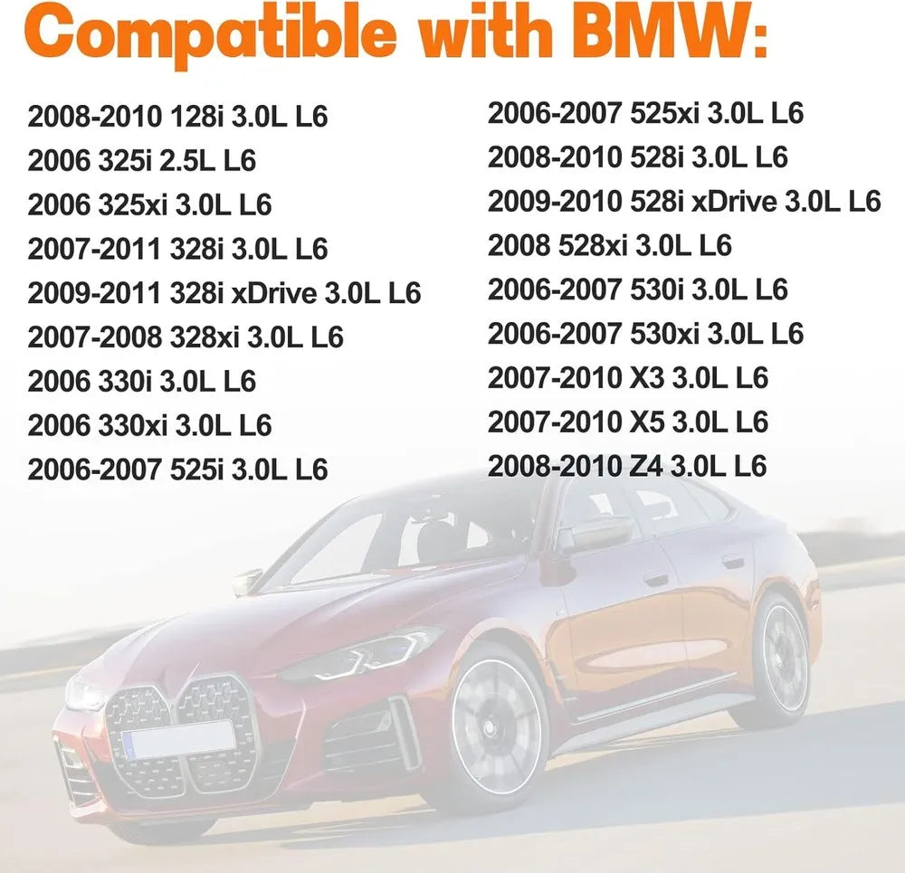 6 Ignition Coils And 6 Spark Plugs For BMW 128i 328i 335i