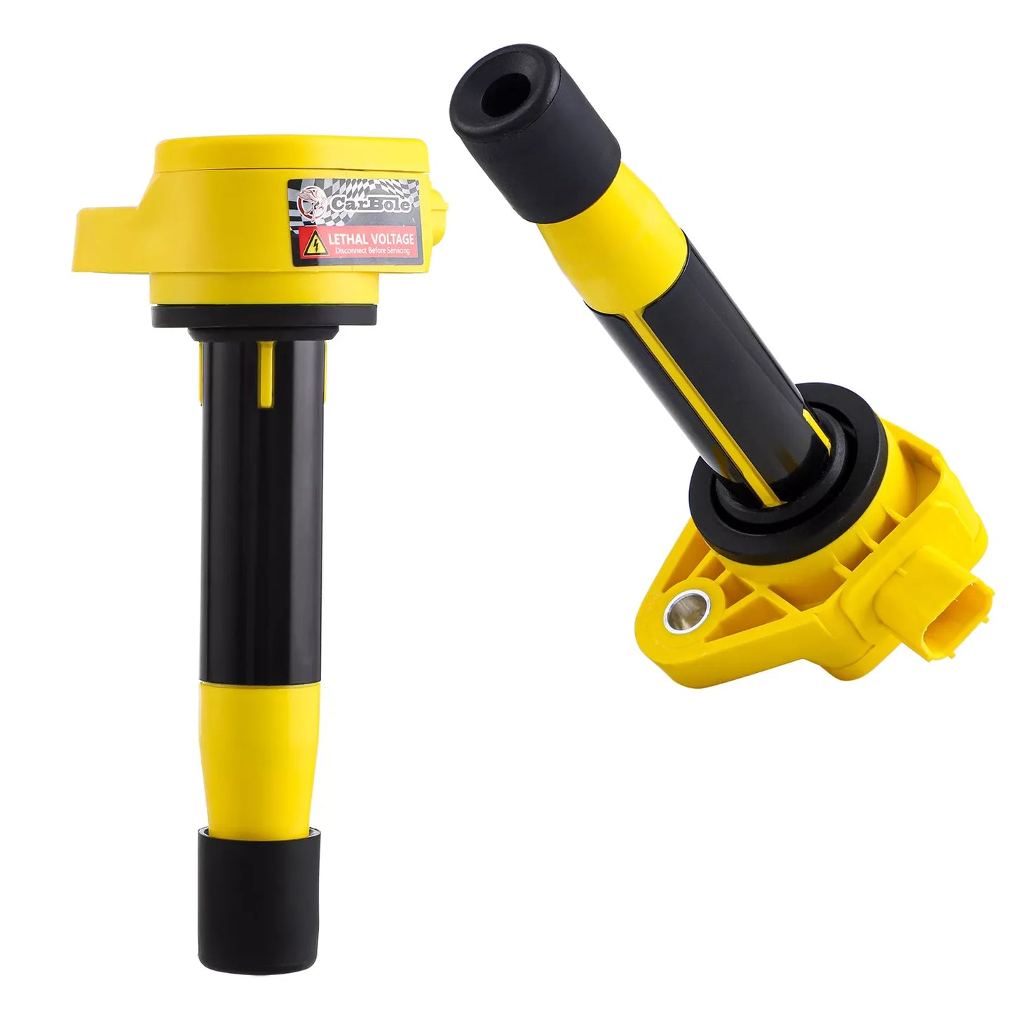 Carbole 6 Ignition Coils And Spark Plugs For Honda Accord TL TSX V6 3.5L 3.7L