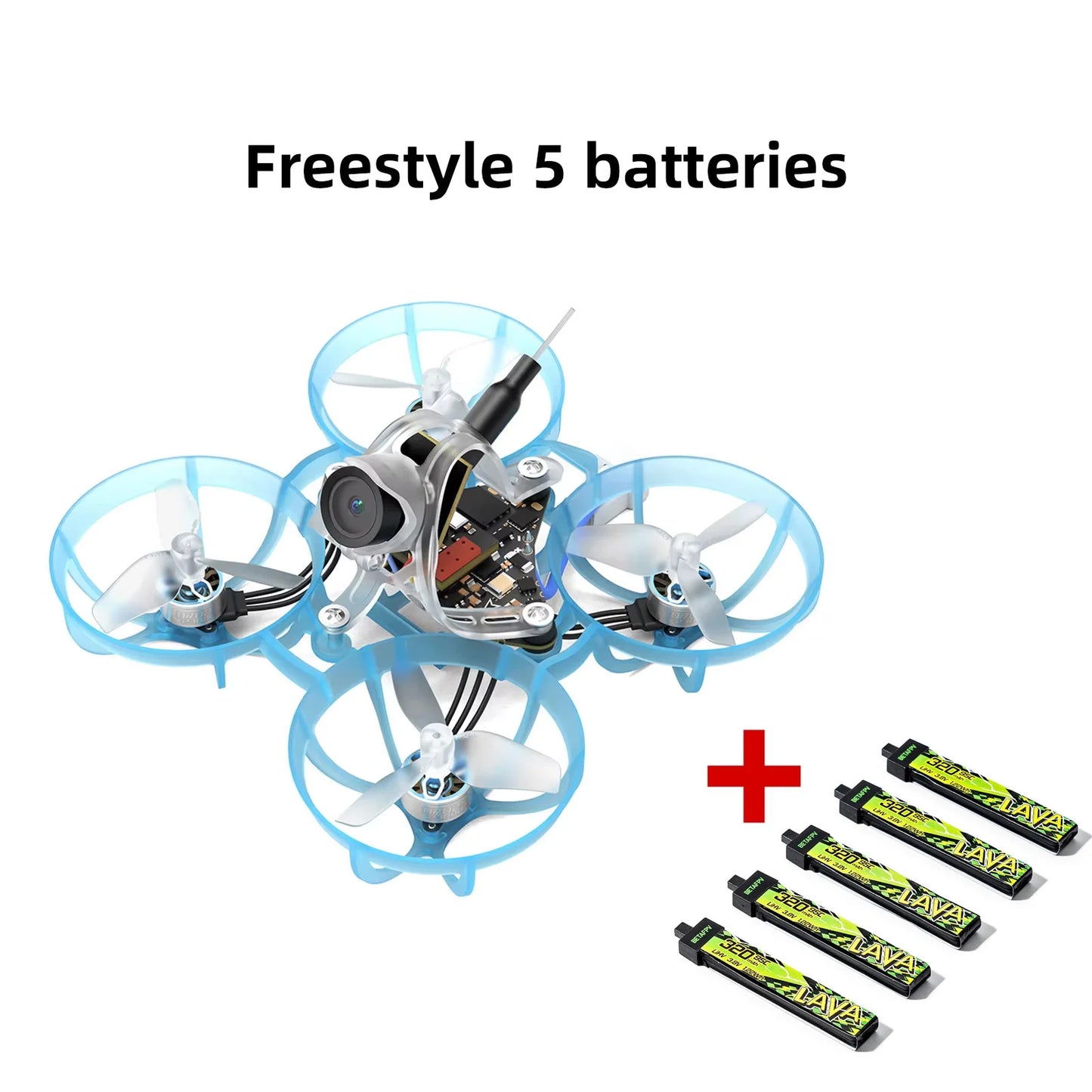 Betafpv Racing Freestyle Air65 ELRS 2.4G Brushless Whoop Quadcopter RC Drone